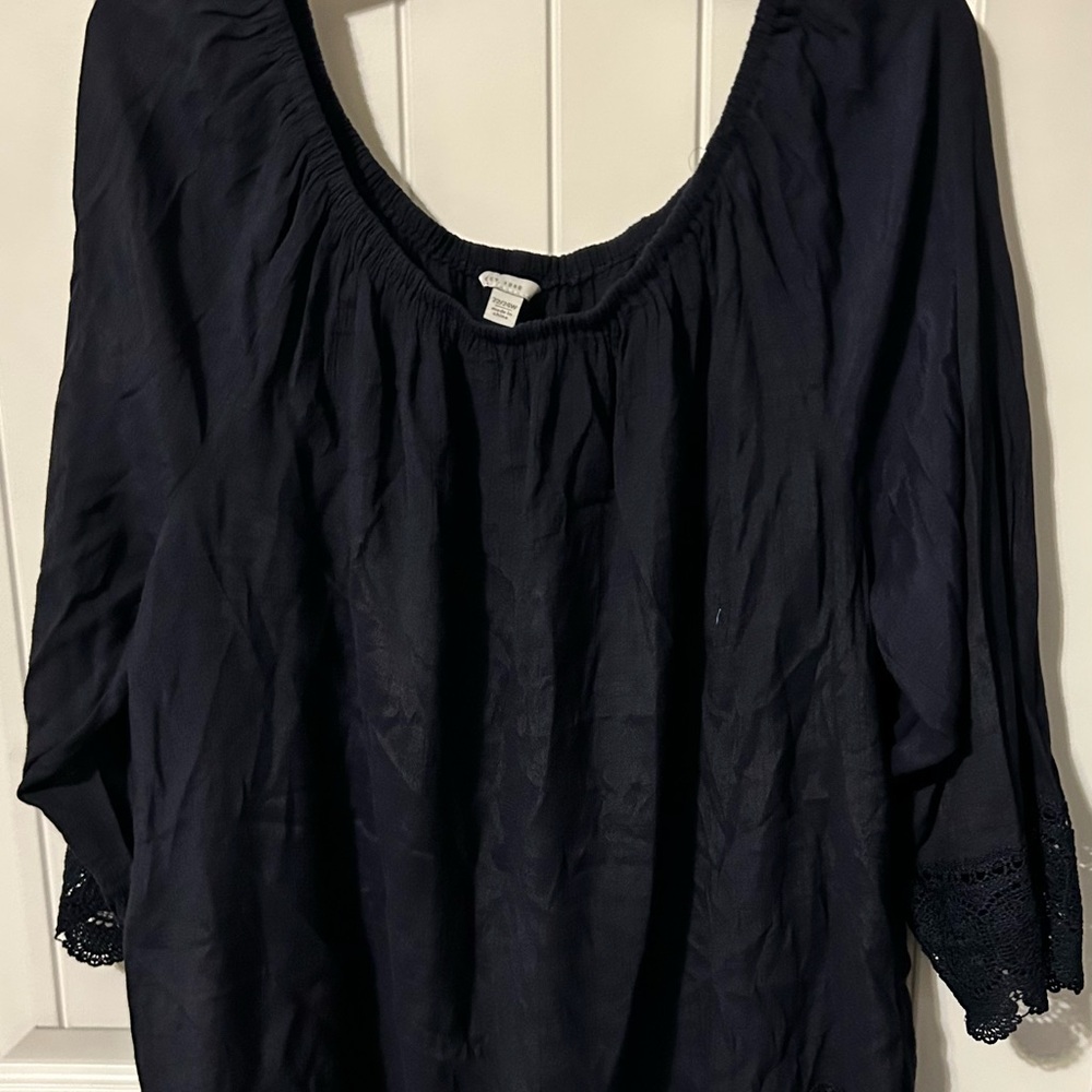 Elegant Navy Women's Top